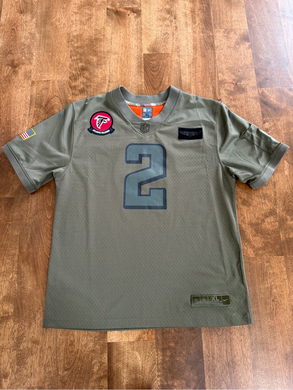 Nike Atlanta Falcons Matt Ryan #2 Salute to Service Jersey XL